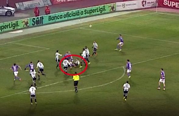 Verdictul specialistului, după ce Rapid a cerut penalty la Cluj: „N-ai cum să spui asta!”