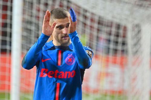 Daniel Bîrligea în tricoul FCSB
