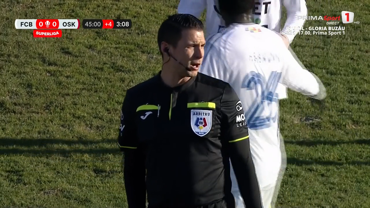 FC Botoșani - Sepsi, gafă arbitru