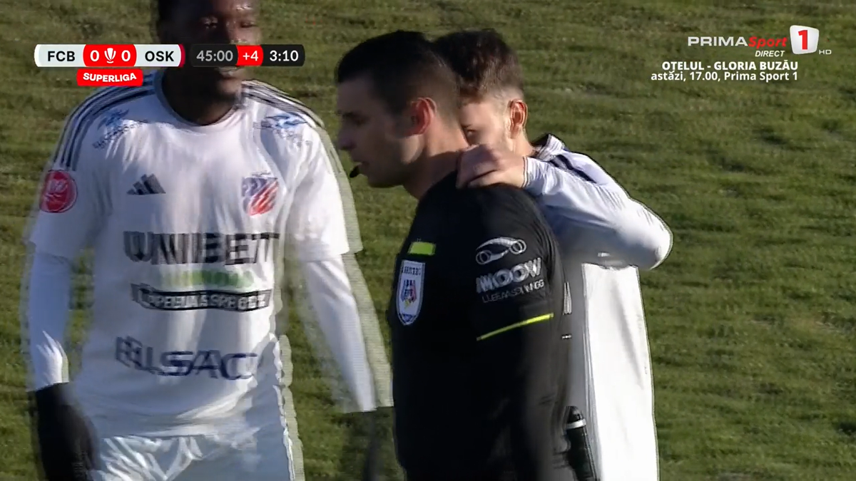 FC Botoșani - Sepsi, gafă arbitru