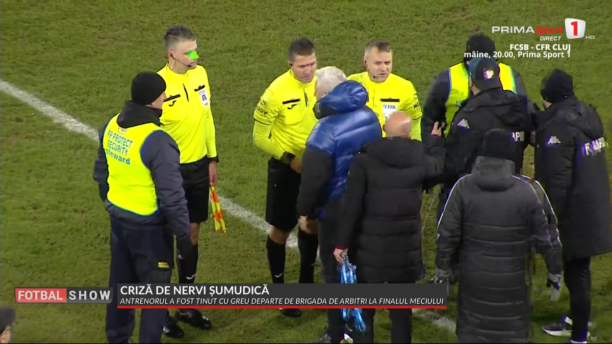 Șumudică, furios după U Cluj - Rapid