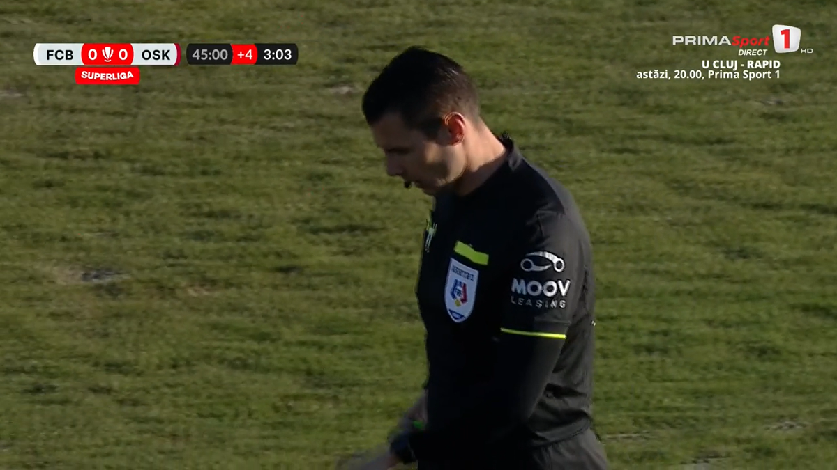 FC Botoșani - Sepsi, gafă arbitru