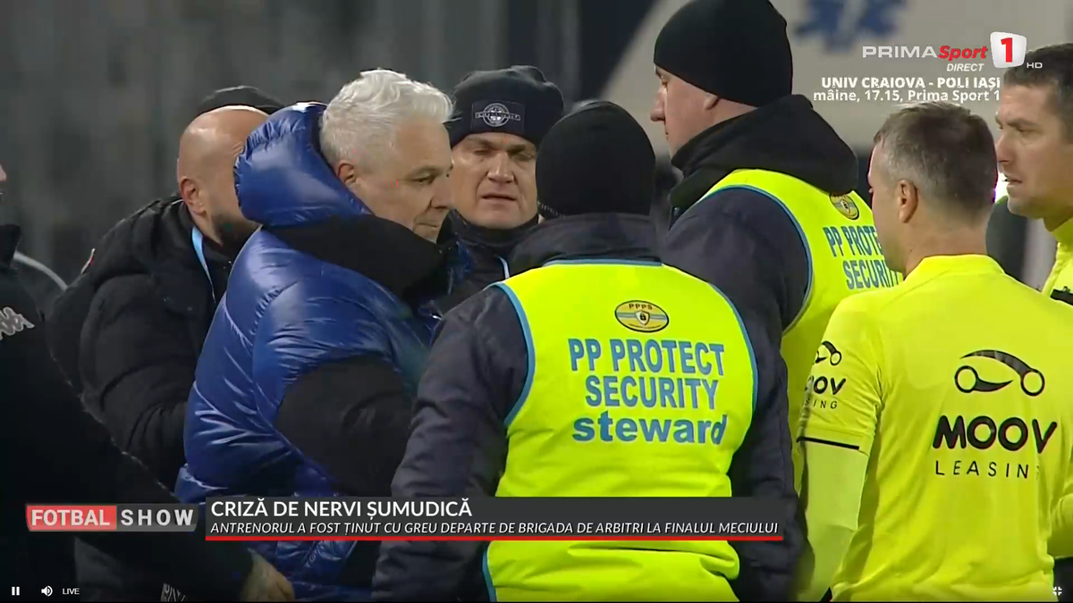 Șumudică, furios după U Cluj - Rapid