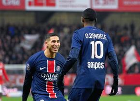 Cu un nou hat-trick al lui Dembélé, PSG a trecut de Brest în repetiția pentru UCL