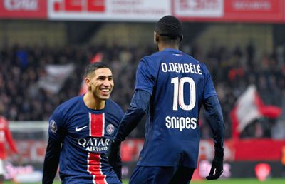 Cu un nou hat-trick al lui Dembélé, PSG a trecut de Brest în repetiția pentru UCL