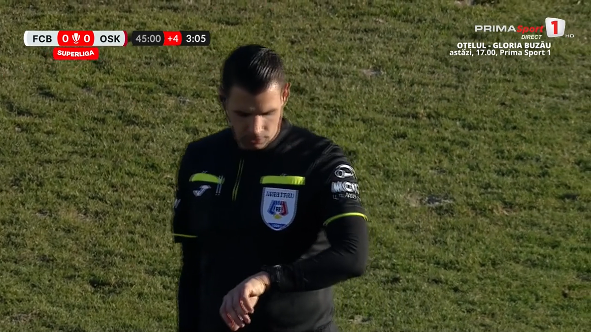 FC Botoșani - Sepsi, gafă arbitru