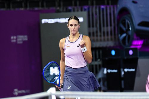 Anca Todoni sărbătorind un punct câștigat la Cluj-Napoca FOTO Imago Images