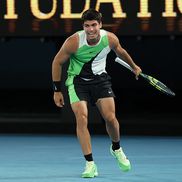 Cum a sărbătorit Alcaraz și cum a reacționat Djokovic după finala Australian Open 2026 / FOTO: GettyImages