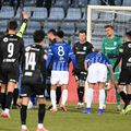 Isenko a fost eliminat în finalul meciului de la Ovidiu. Foto: sportpictures.eu