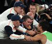 Cum a sărbătorit Alcaraz și cum a reacționat Djokovic după finala Australian Open 2026 / FOTO: GettyImages