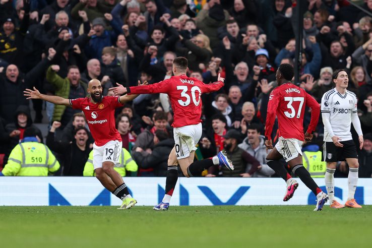 Manchester United - Fulham, în etapa #24 din Premier League // FOTO: Getty Images