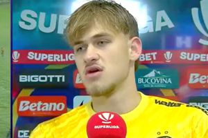 Matei Popa a debutat la FCSB cu un „clean sheet” și a dat declarația serii: „Cel mai mult îmi place de el!”