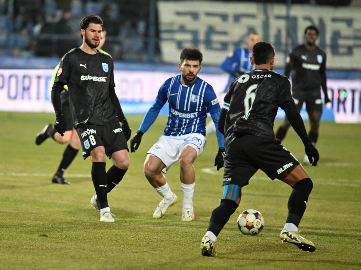 Lider călcat în picioare: Farul a spulberat-o pe Universitatea Craiova! Alibec, gol la revenire în poarta apărată de... Tudor Băluță!