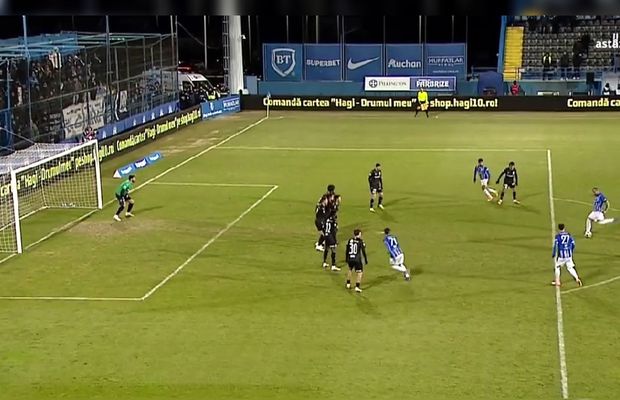 AliBACK cu gol! Intrat în poarta Craiovei, Tudor Băluță s-a păcălit la lovitura liberă a lui Denis