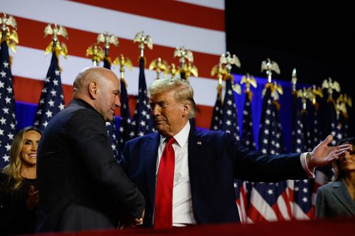 Dana White susține planul lui Donald Trump / Getty Images