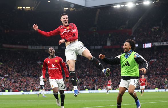 Trei din trei pentru Carrick pe banca lui United » „Diavolii” câștigă „thriller”-ul cu Fulham și urcă în TOP 4!