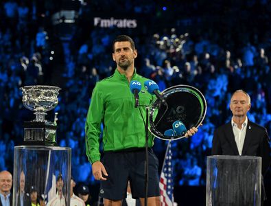 După finala pierdută contra lui Alcaraz, Djokovic a ridicat privirea spre ...