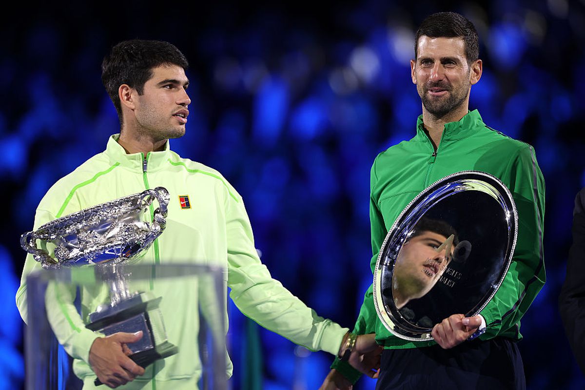Cum a sărbătorit Alcaraz și cum a reacționat Djokovic după finala Australian Open 2026