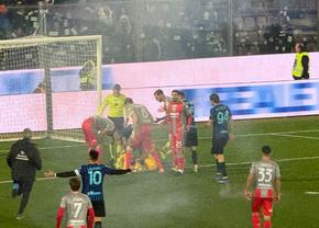 Incidente grave, Inter riscă sancțiuni drastice! Cristi Chivu a intervenit în fața peluzei