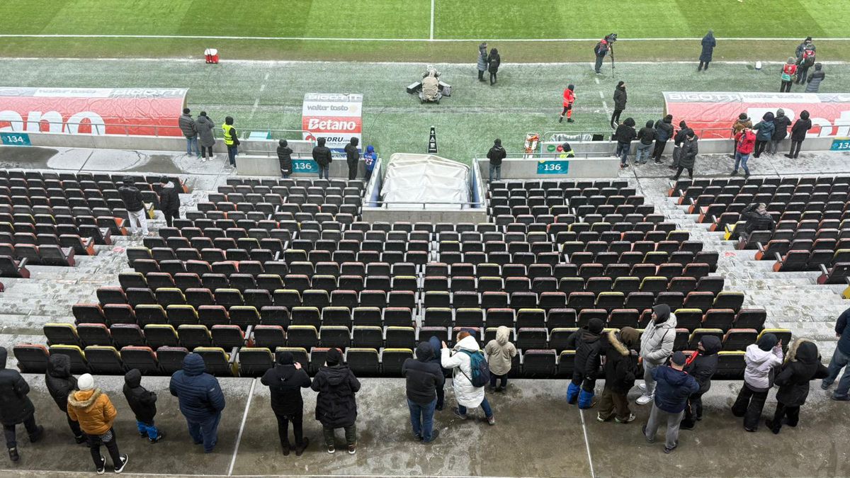 FCSB - Csikszereda, imagini înaintea partidei de pe Arena Națională