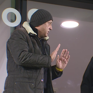 Dan Șucu, dialog aprins pe Giulești cu Gigi Corsicanu / FOTO: Captură @Orange Sport