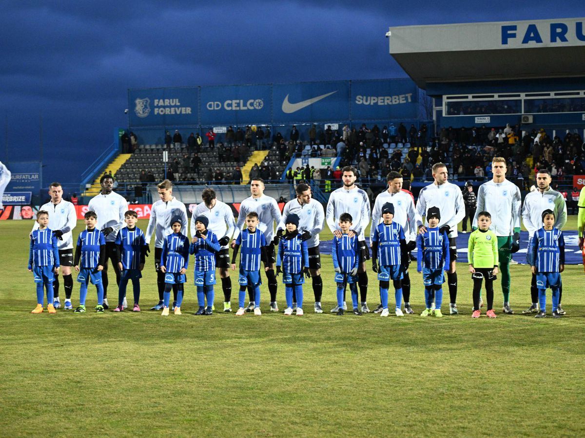 Lider călcat în picioare: Farul a spulberat-o pe Universitatea Craiova! Alibec, gol la revenire în poarta apărată de... Tudor Băluță!