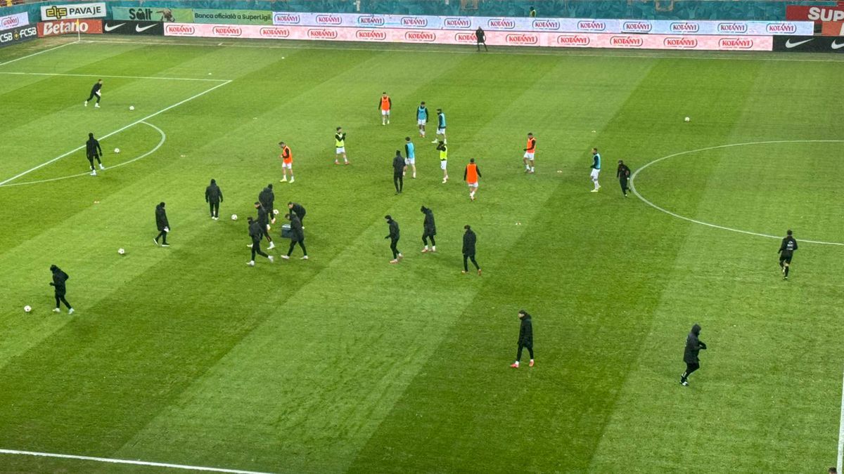 FCSB - Csikszereda, imagini înaintea partidei de pe Arena Națională