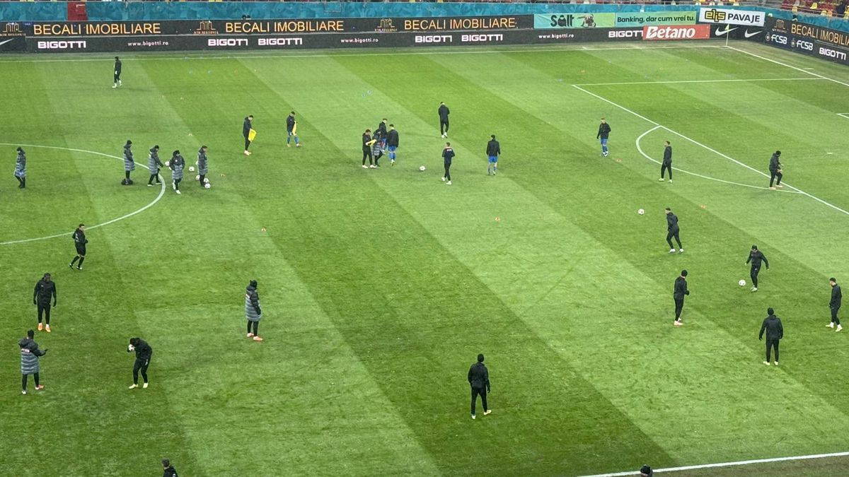 FCSB - Csikszereda, imagini înaintea partidei de pe Arena Națională