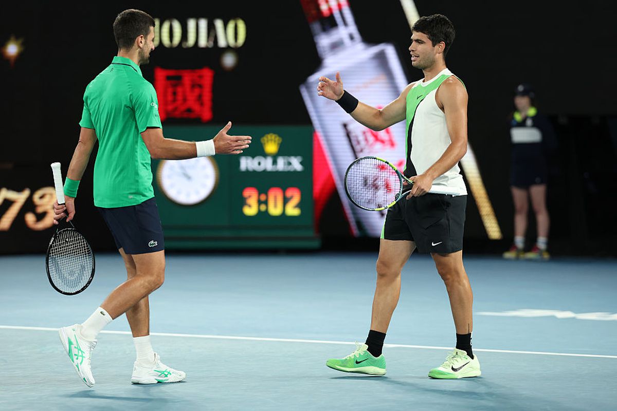 Îl depășește Carlos Alcaraz pe Djokovic? Ilie Năstase a dat răspunsul în noua dezbatere din tenis: „Asta e în capul lui?”