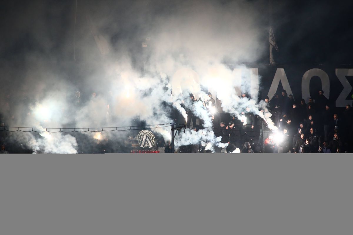 Imagini impresionante la Salonic » Răzvan Lucescu și fanii lui PAOK, la primul meci acasă după tragedia cu cei 7 suporteri