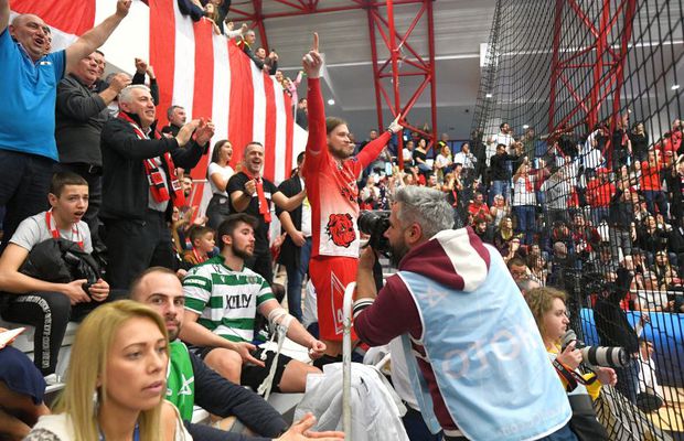 DINAMO - SPORTING, LIGA CAMPIONILOR // FOTO Imaginea anului în sport: Kuduz și Frade au fost eliminați și au urmărit împreună partida