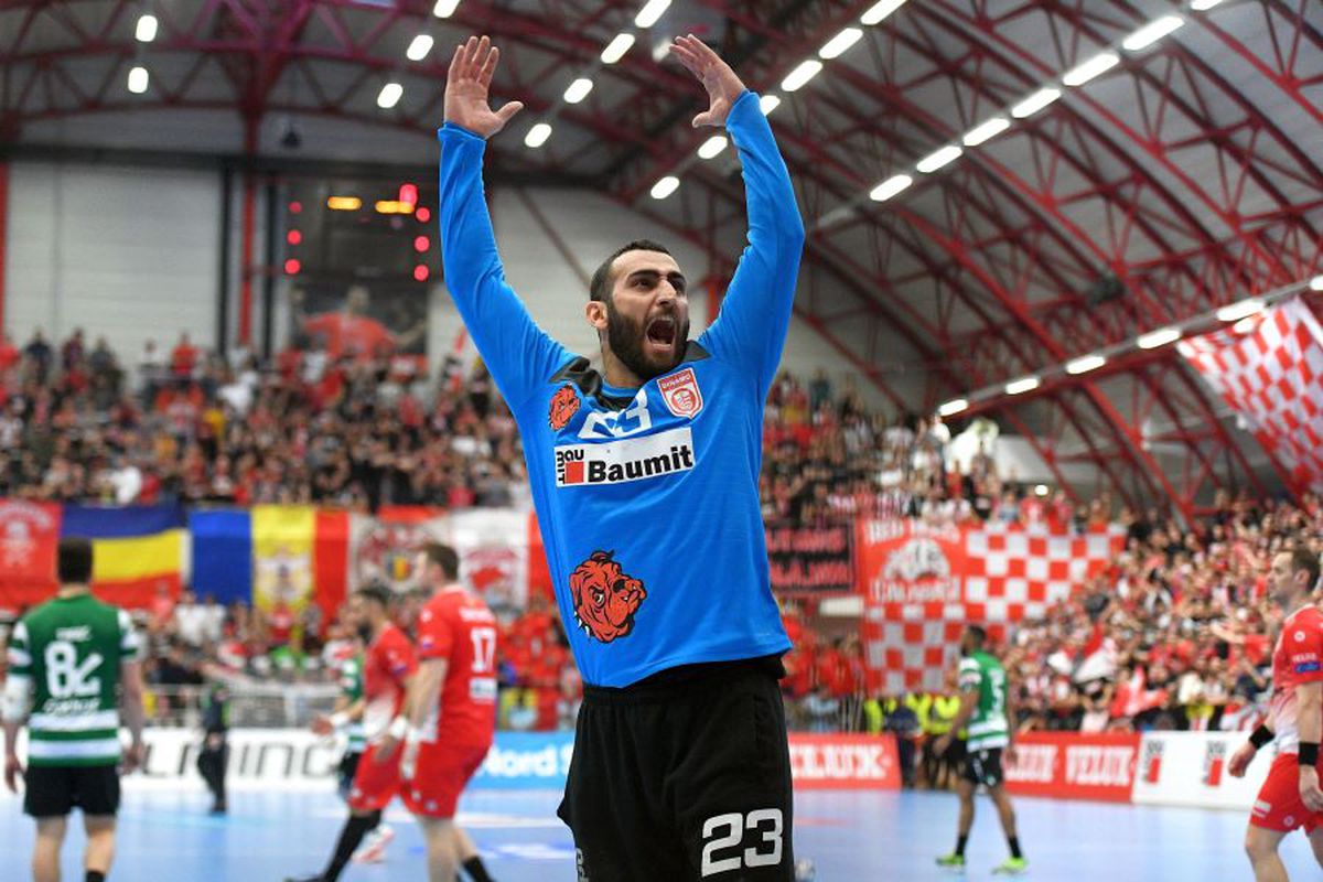 DINAMO - SPORTING 26-24 // Saeid Heidarirad, eroul lui Dinamo: „Suntem ca o familie, ne iubim! Vom încerca să câștigăm și cu PSG”