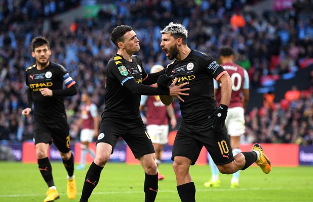 ASTON VILLA - MANCHESTER CITY 1-2 // Pep Guardiola își trece în palmares a 3-a Cupă a Ligii