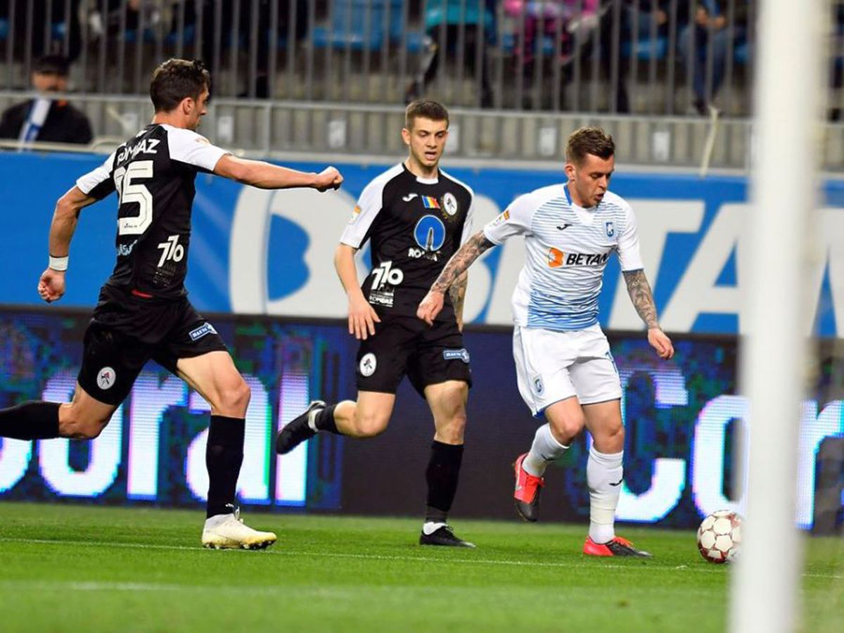 CRAIOVA - GAZ METAN 2-1, PLAY-OFF LIGA 1 // FOTO + VIDEO Cu ochii larg închiși » Ajutați de Feșnic, oltenii se impun la limită și urcă pe primul loc în Liga 1