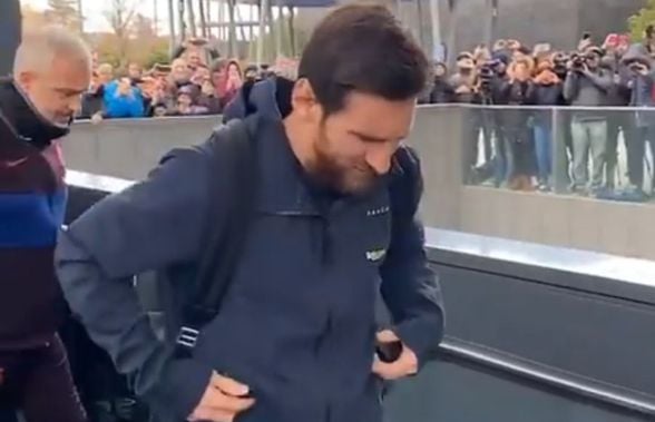 REAL MADRID - BARCELONA // VIDEO Are Lionel Messi probleme? Starul catalanilor le-a dat mari emoții fanilor înaintea El Clasico