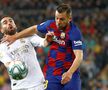 REAL MADRID - BARCELONA. Contre la finalul El Clasico între Gerard Pique și Sergio Ramos: „Cel mai slab Real” vs. „Semnez pentru asta”