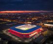 Luminile folosite la noul stadion Ghencea îl transformă într-o adevărată bijuterie // FOTO Robert Relitchi EXD (canpower.ro)