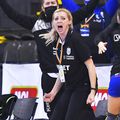 Iulia Curea, tehnicianul secund de la CSM București, vorbește de trecerea din teren pe banca tehnică, foto: Imago