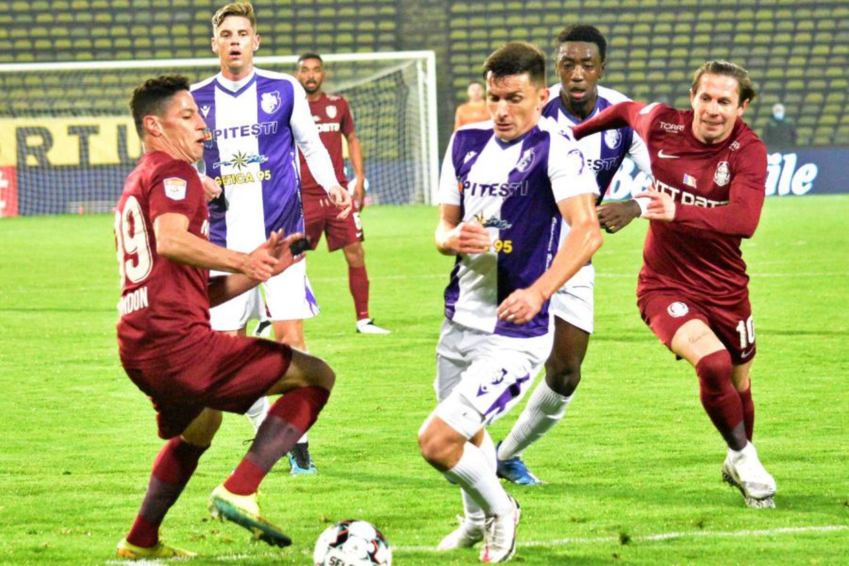 CFR Cluj - FC Argeș 5-0, etapa #25 din Liga 1