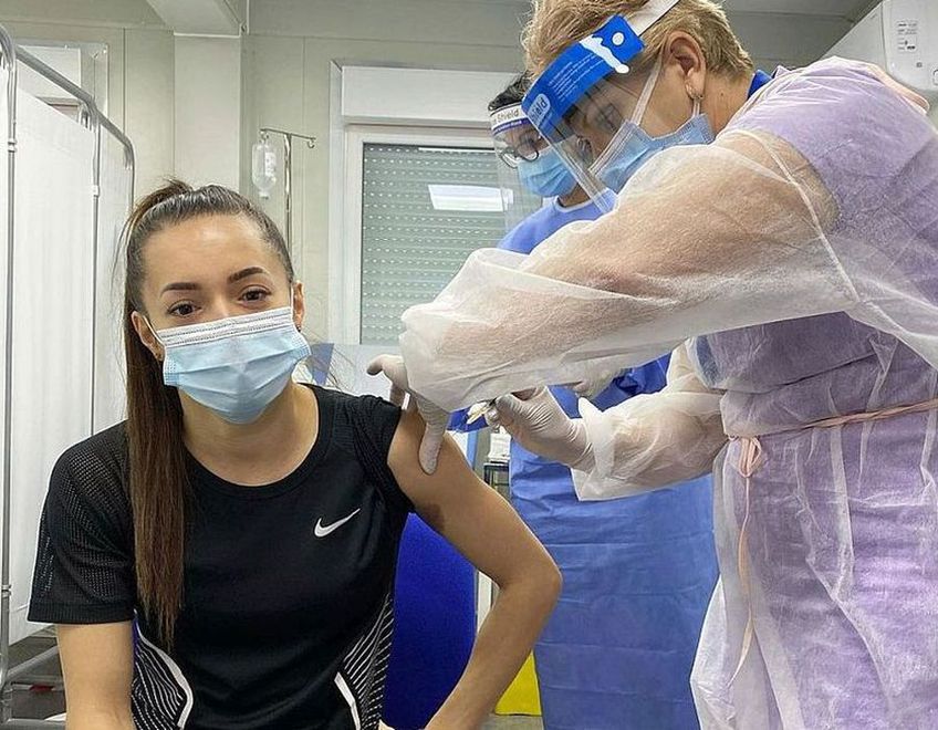 Larisa Iordache a fost vaccinată cu Pfizer
