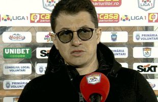 CFR Cluj - FC Argeș 5-0. Andrei Prepeliță: „Nu facem o tragedie din această înfrângere” + ce spune despre gafele lui Maric