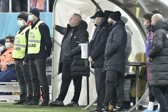 Mihai Iosif, pe tunel, în finalul meciului dintre Rapid și Dinamo // foto: Cristi Preda - GSP