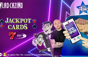 Jackpot Cards EGT a depășit 1.270.000 RON la Vlad Cazino!