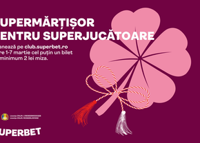 Pe 8 martie, SuperFetele primesc vouchere la Superbet