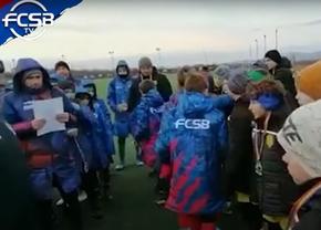 La FCSB și juniorii ajută » Gestul impresionant făcut pentru niște jucători ucraineni