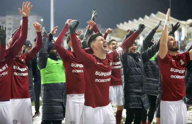 FC Botoșani - Rapid 1-2 » „Foarfeca” senzațională a lui Dragoș Grigore aduce victoria în prelungiri pentru giuleșteni