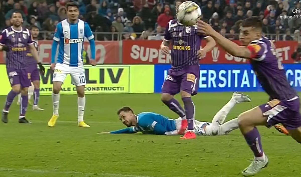 Râdea și arbitrul! Gafa dubioasă prin care căpitanul lui Croitoru a decis duelul dintre Universitatea Craiova și FC Argeș: „Mi-am bătut joc de echipă”