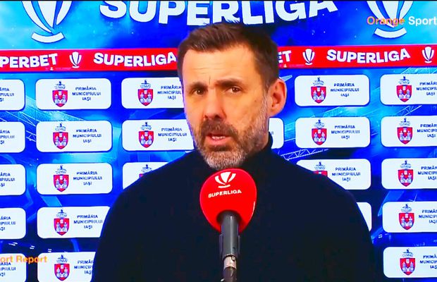 Zeljko Kopic, după Poli Iași - Dinamo: „Un singur lucru m-a nemulțumit!”