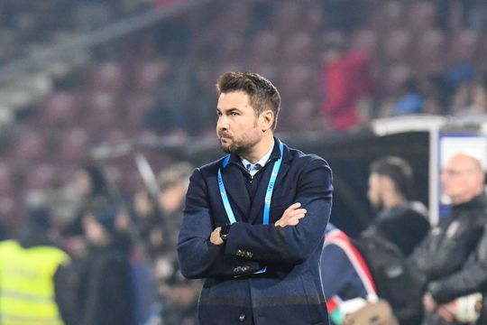 Adrian Mutu (45 de ani) este că CFR Cluj va avea un meci dificil cu Farul, mai ales că nu se va putea baza pe veteranul Ciprian Deac (38 de ani). foto: Imago Images