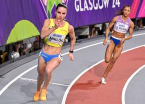 Andrea Miklos s-a oprit în semifinalele probei de 400 m la Campionatele Mondiale în sală de la Glasgow